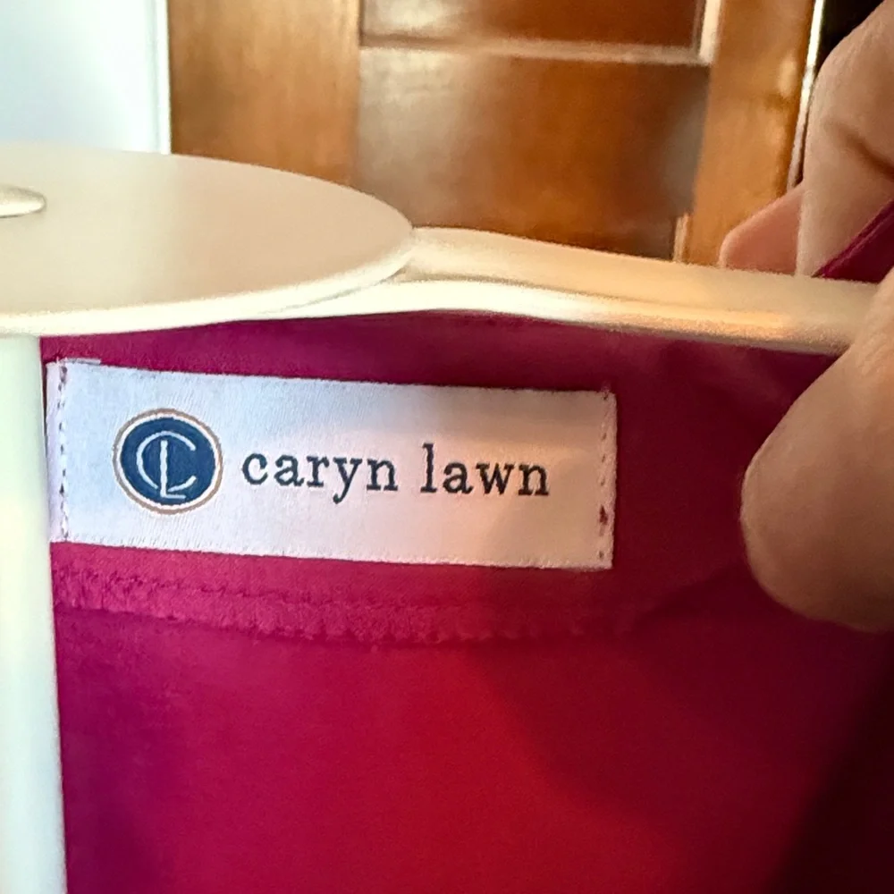 Caryn Lawn Elegant‎ Betsy Top in Fuschia- worn once. 175 retail